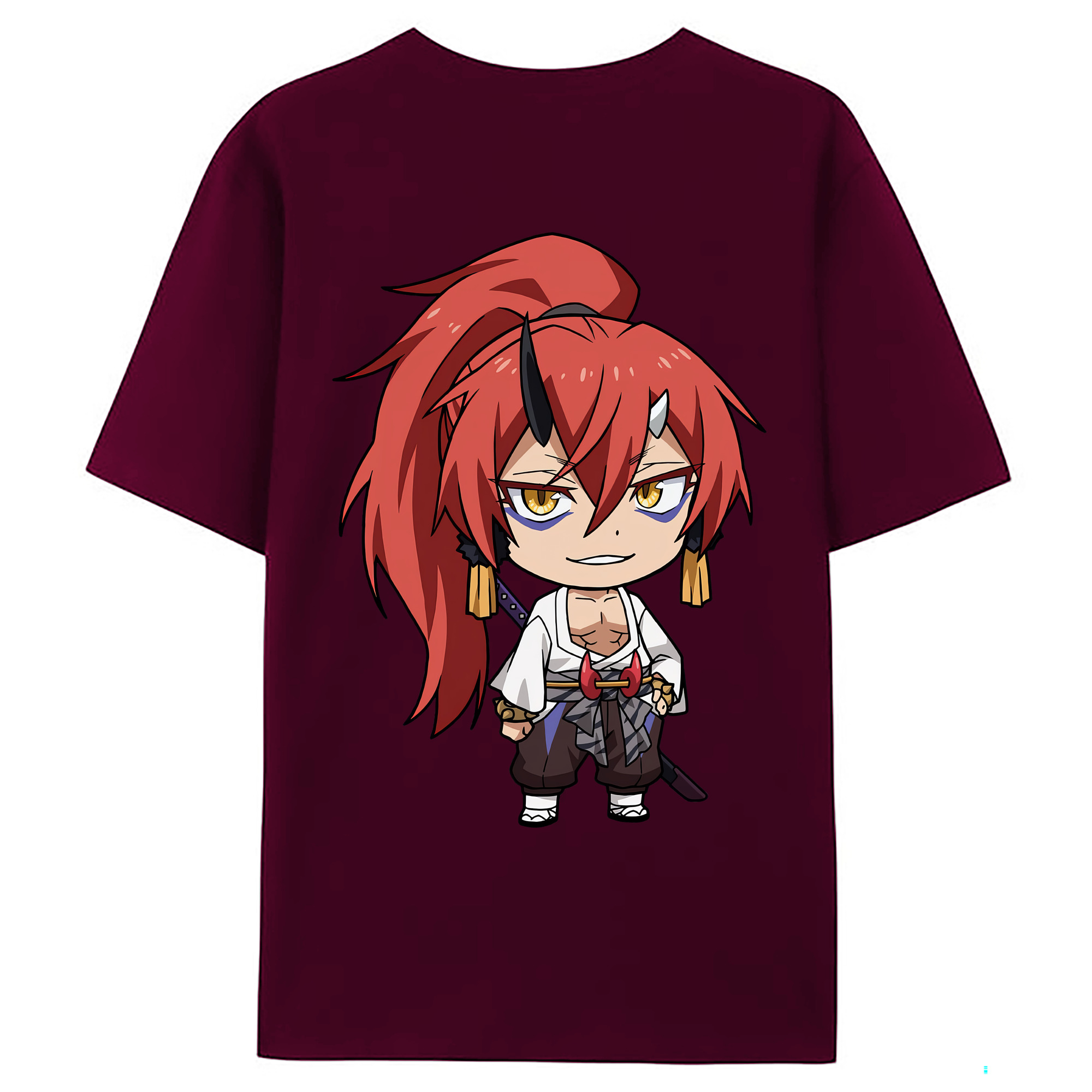 （画像用） 転スラ Regarding Reincarnated to Slime レディース半袖Tシャツ(バックプリント)